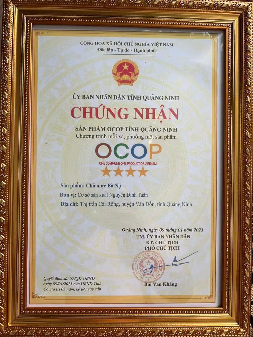 OCOP 4 sao